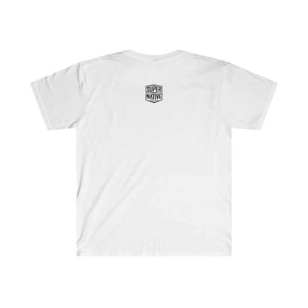 Our white tee, with our small Aboriginal Love Heart Flag