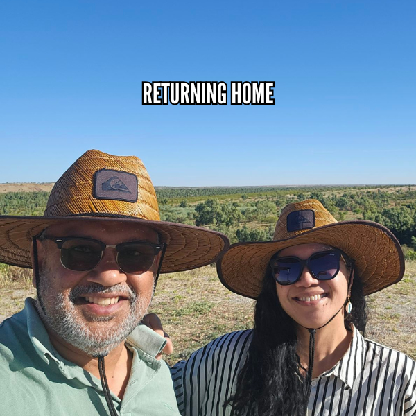 Mark and Maryann in Kalkarindji NT